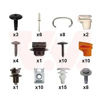 Nárazník Montážní sada, nárazník VAN WEZEL 0991794