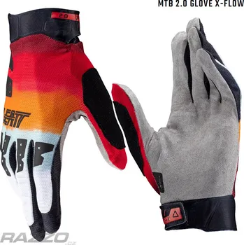 Cyklistické rukavice Rukavice na kolo Leatt MTB 2.0 X-Flow Velcro Glove Glamis 2025 9 - M