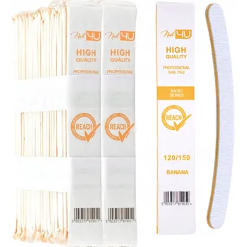 Pilník na nehty Banán 120/150 50 ks
