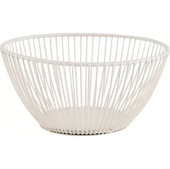 chlebník APS Svart Koš, výška: 85 mm, průměr: 175 mm, bílý