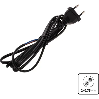 Napájecí zdroj pro osvětlení T-LED s.r.o. Flexo šňůra 2m 2x0,75mm2 Varianta: Černá
