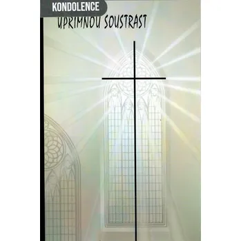 Nekupto Přání kondolence 11,5 x 17 cm upřímnou soustrast kříž Nekupto Přání kondolence 11,5 x 17 cm upřímnou soustrast kříž