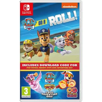 Hra pro Nintendo PAW PATROL ON A ROLL! KOD Nintendo Switch digitální verze