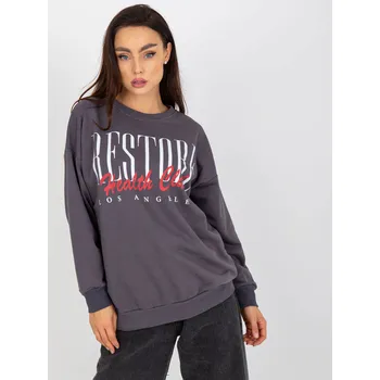 Dámská mikina Mikina EM BL 7886.88 tmavě šedá L