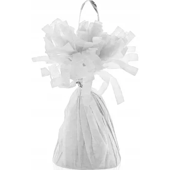 Závaží na balónky plněné heliem, bílé