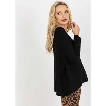 Dámský svetr Dámský svetr TW SW BI M903 33X černý jedna velikost