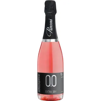Princess Alternativa Bollicine Rosato Extra-Dry šumivé NEALKOHOLICKÉ víno 0 % 0,75 l (holá láhev)