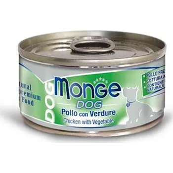 Krmivo pro psa MONGE DOG NATURAL kuřecí maso se zeleninou pro psy 95 g