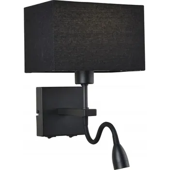 Nástěnné svítidlo Nástěnné svítidlo Italux černé E27 60 W