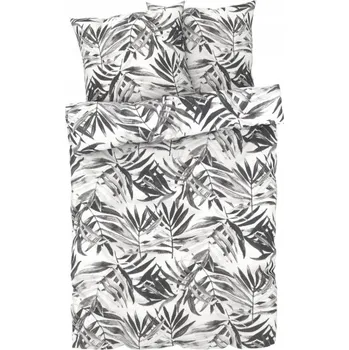 Povlečení Povlečení z mikrovlákna LIVARNO home, 250 x 200 cm, listy