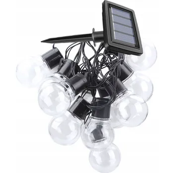 Venkovní osvětlení Girlanda POLIFACH 380 cm solární