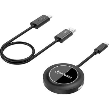 Video redukce Manhattan HDMI bezdrátový přenos (sada) 30 m 1920 x 1080 Pixel