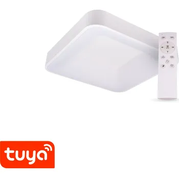 T-LED s.r.o. SMART Tuya LED svítidlo ZULU 32W CCT hranaté bílé Varianta: SMART Tuya LED svítidlo ZULU 32W CCT hranaté bílé