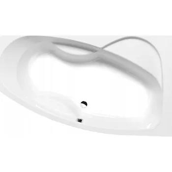 Vana MAMBA R asymetrická vana 170x100x44cm, bílá