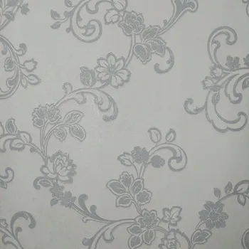 Tapeta VINYLOVÁ TAPETA NA ZEĎ ORNAMENT GLAMOUR S BROKÁTEM