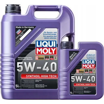 Motorový olej Motorový olej Liqui Moly 5 l 5W-40