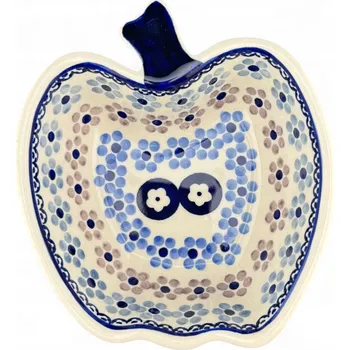 Miska miska na pochutiny Jablko 250 ml dek. EO37 Keramika Bolesławiec