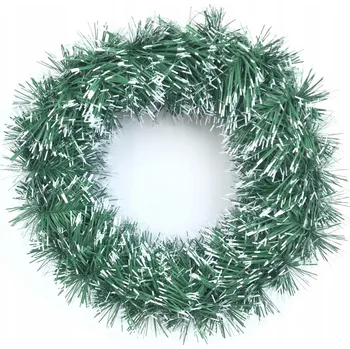 Vánoční dekorace VELKÝ HUSTÝ VĚNEC na dveře, stůl, svátky – krásná dekorace / dárek