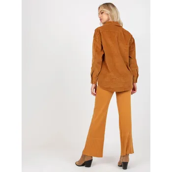 Košile D60002M11008C2 světle hnědá M