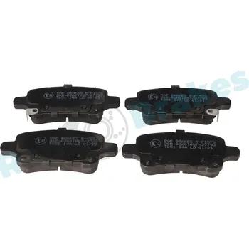 Brzdová destička Sada brzdových destiček, vždy 4 kusy v sadě RAP BRAKES R-P1570