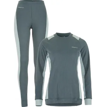 Set dámského termoprádla Dámský funkční set CRAFT CORE Dry Baselayer - modrá Velikost: M