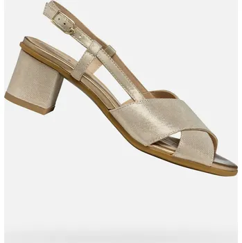 Dámské lodičky Geox Dámské Zlaté dámské sandály Geox Aurely 50 Zlatá 36 (2842644)