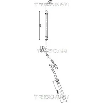 Čep řízení Hydraulická hadice, řízení TRISCAN 8516 29002
