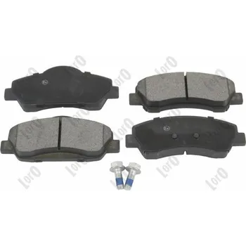 Brzdová destička Sada brzdových destiček, vždy 4 kusy v sadě ABAKUS 231-01-253