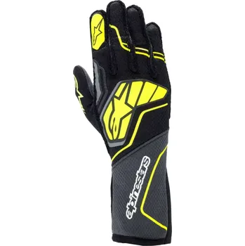 Moto rukavice Rukavice Alpinestars Tech 1 ZX V4 Černá / Žlutá S