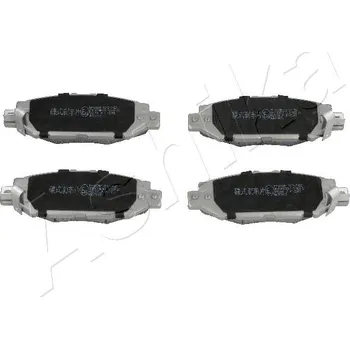 Brzdová destička Sada brzdových destiček, kotoučová brzda ASHIKA GROUP 51-02-212