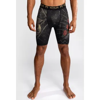 Pánské kompresní vale tudo šortky Venum Santa Muerte 5.0 - Deep Black/Gold Velikost: XL