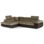 Nábytek PEGAS s.r.o. Rohová sedací souprava ANTON, Monolit 09/Monolit 29 Levá