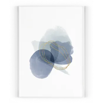 Plakát Plakát / Obraz Abstract A4 - 21 x 29,7 cm Pololesklý saténový papír