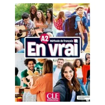 Francouzský jazyk En vrai A2 Livre de l'élève + Audio en ligne