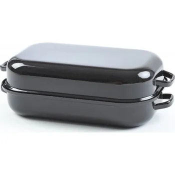 pekáč Belis Oboustranně smaltovaný dvoupekáč 25 cm