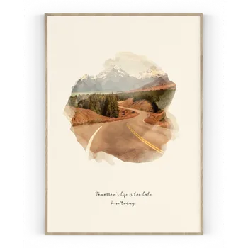 Plakát Plakát / Obraz Nature A4 - 21 x 29,7 cm Tiskové plátno