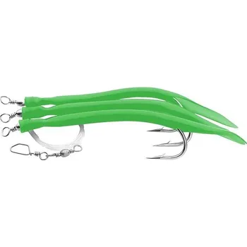 Aquantic Rubber Makk System 10/0 2 × 0,80 mm 130 cm Green