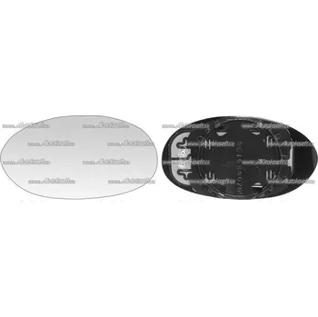 Auto zrcátko L sklo zrcátka s plastovým držákem 26.24.219