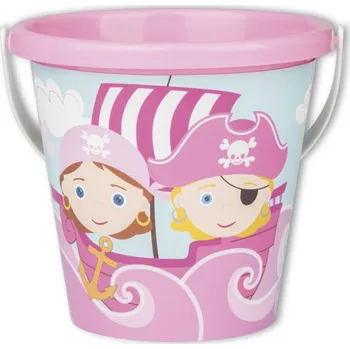 plyšák Androni Kyblík piráti růžový - průměr 17 cm