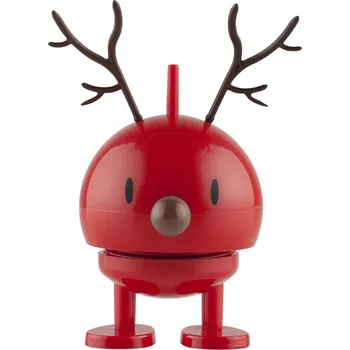 Vánoční dekorace Hoptimist, Figurka Xmass Bumble sob S červená - Formadore