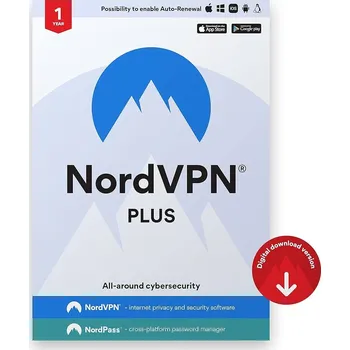 Antivir NordVPN Plus - 10 zařízení/1 rok