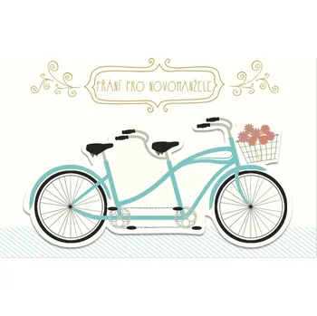 Party dekorace Svatební přání - Dvojkolo