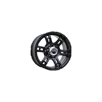 Alu kolo Racing Line B5317 4x4 7x15 5x114,3 ET0.00 Černá lesklá