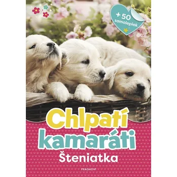 Cizojazyčná kniha Chlpatí kamaráti - Šteniatka