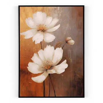 Plakát Plakát / Obraz Wildflower A4 - 21 x 29,7 cm Tiskové plátno Bez okraje