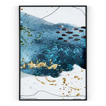 Plakát Plakát / Obraz Goldi A4 - 21 x 29,7 cm Pololesklý saténový papír Bez okraje