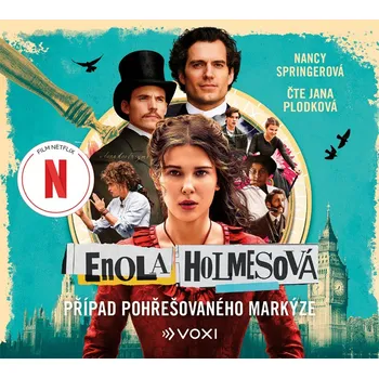 Pohádka Enola Holmesová 1 - Případ pohřešovaného markýze - CDmp3