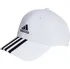 Kšiltovka adidas 3-Stripes Baseball Cap OSFM bílá/černá