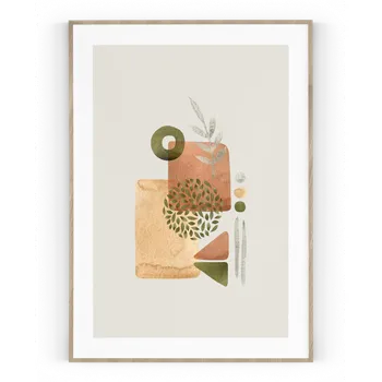 Plakát Plakát / Obraz Modern A4 - 21 x 29,7 cm Pololesklý saténový papír