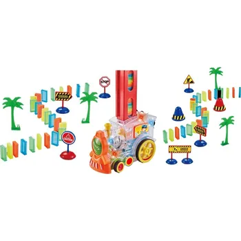 plyšák Lokomotiva s dominem